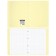 Notebook on A4 rings, 80 sheets in the Erichkrause "Pastel" cage, plastic cover, offset unit, whiteness 100%, mix