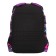 School backpack 38 x 27 x 17, ergonomic back, Devente Attomex Basic, Yes Girl, purple 7033439