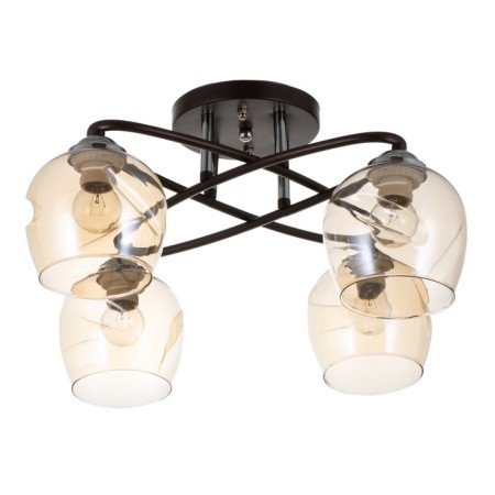 Chandelier 2152/4 E27 40W coffee 52x52x27 cm Bayerlux