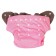 Panties-scammer, reusable, carbon-bamboo fabric, pink color, from 0-36 months.