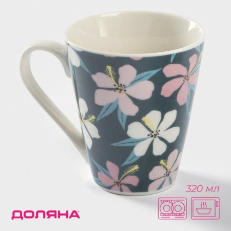 Mug Porcelain Dolyana "Vesna", 320 ml