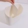 Organizer for storage "Tenderness", hinged, 2 sections, with an adhesive base, 16.7 × 6.9 cm, white color