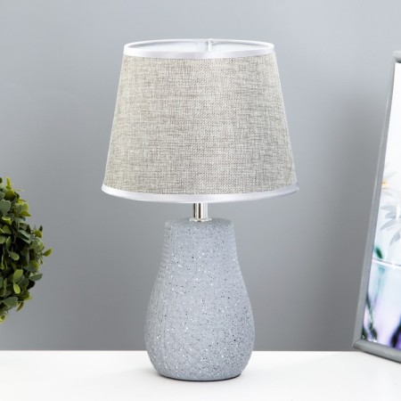 Samlin table lamp E14 40W gray 20x20x34 cm Risalux