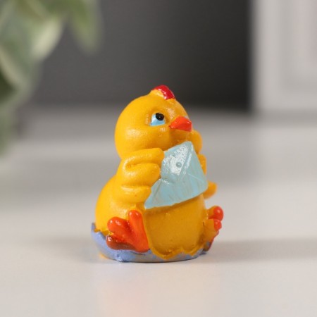 Souvenir Polystone "Tsypa Postman with a letter" 2.6x3x3.3 cm-1