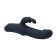Rabbit vibrator, clitoral stimulation, anatomical form, 10 modes, black