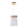 Bayerlux lamp "Kseno" LED 6W gold 16x3x26-130 cm