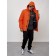 Sports male jacket, size 52, orange color