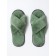 Slippers Women's Cross open nose, size 36-38, emerald color