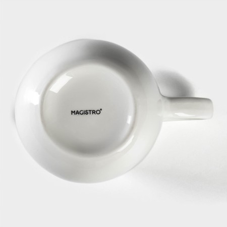 Black Porcelain Magistro Blanche, 1 L, White Color-3