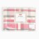 London plaid 140x200cm, white/gray/pink, cotton 50%, polyester 30%, pan 20%