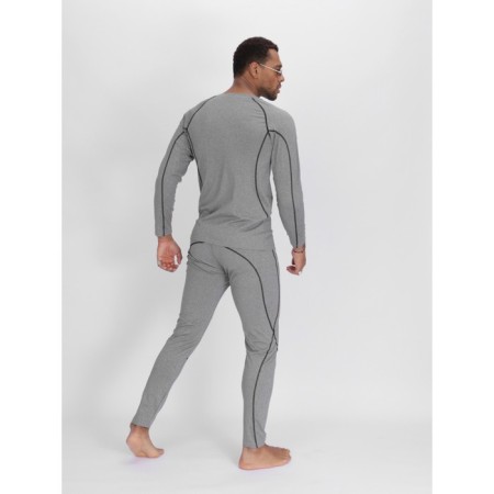 Thermal underwear is male, size 52-54, the color is light gray-10