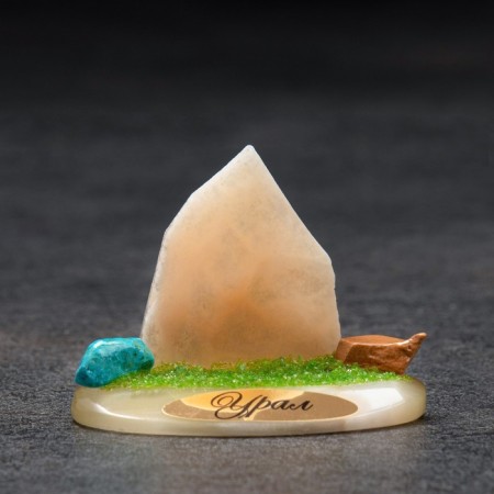 Souvenir "Mill Ural", Selenite, Minerals