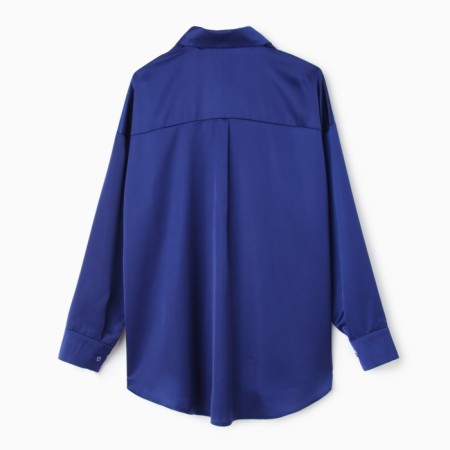 Female shirt, blue color, size s (42)-4