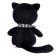 Soft toy "Cat Baton", black color, 30 cm