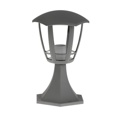 Lamp NTU 07-60-003 U1 Valencia 1, E27, IP44, 60 W, Gray