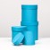 Set of hats 4 in 1 "turquoise", 20 × 20 –13 × 13 cm
