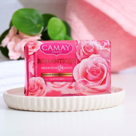 Soap toilet Camay "Romantic", 85 g
