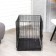 A cage for dogs and cats, a bunk 61 x 42 x 50 cm, black