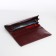 Women's wallet on a magnet, burgundy color