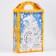 Box Gift New Year Castle Santa Claus 17.5 x 31 x 7 cm