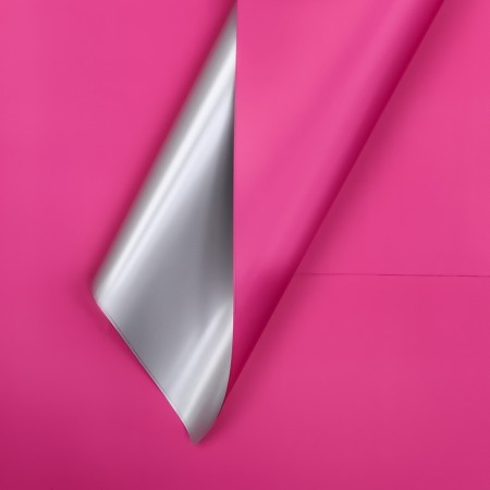 Bilateral color matte film 58 x 58 ± 5% cm, pink, purple