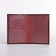 Cover for passport, burgundy color