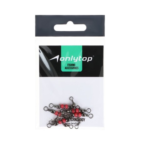 Triple swivel, 8 x 10 mm, 5 pcs.