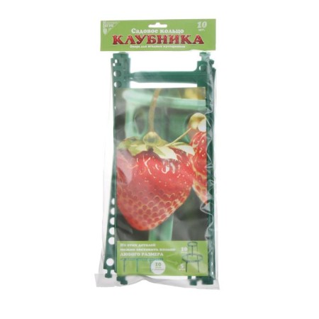 Builder for strawberries, d = 11 cm, plastic, set 10 pcs., Mix color-6