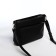 Bag Cross-Bodi with a zipper, black color