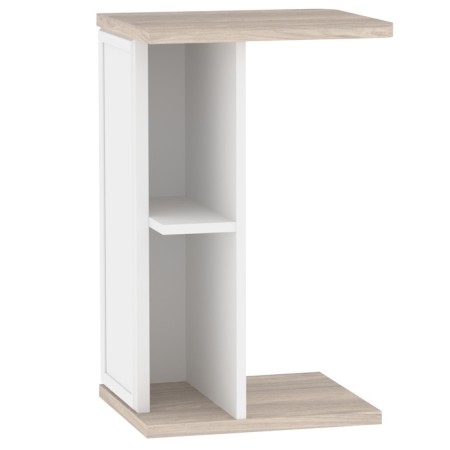 Class table Aurelio 17, 420 × 350 × 670 mm, white color / Blackwood satin