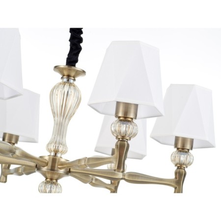 Suspended lamp 8x60W E27, size 90.5x90.5x83 cm-3