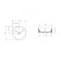 ABBER KRISTALL AT2804OPAL sink, 400x400x150 mm, brown