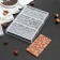 Konfinetta chocolate form "Abstraction", 27.5 × 17.5 × 2.5 cm, 3 cells (15.3 × 7.5 × 0.8 cm)