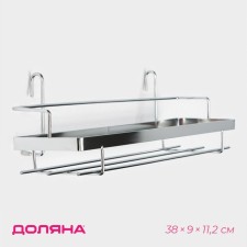 Regiment for the railing of the Dolyan, 38 × 9 × 11.2 cm, chrome color