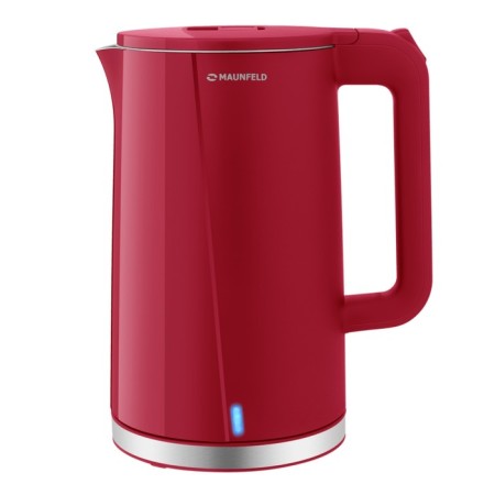 Electric kettle MGK-633RD, plastic, Metal flask, 1.7 l, 2200 watts, red