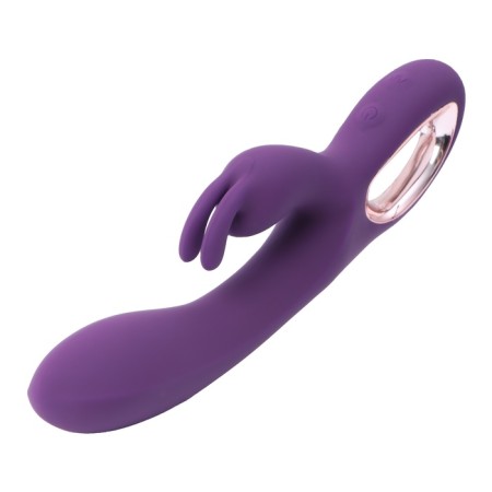 Rabbit Oka Vibrator, clitoris stimulator, G, 10 modes, 22 x 4 cm, purple-2