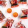 Chewing gum "with NG 2025!" With filling and aroma of orange, 50 g.