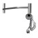 Domoterm electric heated towel rail "Laura", 500 x 800 mm, 6 crossbars, right, chrome