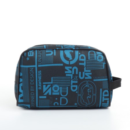 Lightning cosmetic bag, blue color-1