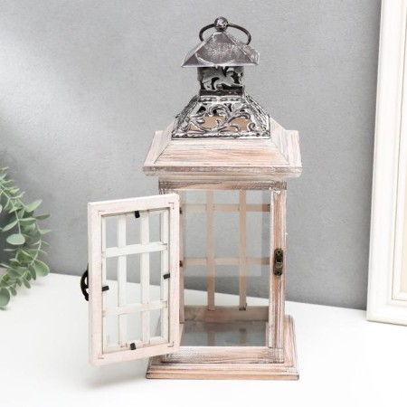 Summary tree for 1 candle "Lantern - Large windows" aged 34x14.5x14.5 cm-2