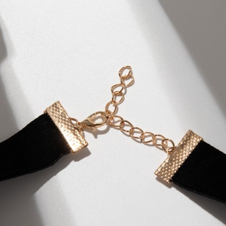 Choker "Ball", pearl, black color, l = 30 cm-3