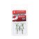 Namazu traffic tribe hook, with a drop and stone, 8 (int), RYB color, in a package of 5 pcs.
