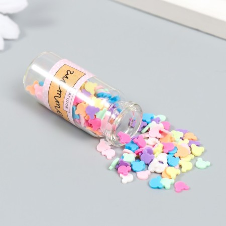 Decor for creativity plastic "Multi -colored bears" set 8 grams 5x2x2 cm-1