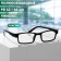 Ready glasses GA0186 (color: C1 black; diopter: + 3; Toning: no)