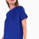 T-shirt female, color is bright blue, size 42-44 (m)