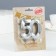 Candle in the cake jubilee "line", number 50, silver metallic, 6.5 cm