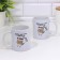 Sublimation mug "Give me coffee and no one will suffer" 320 ml, with application