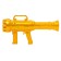 Machine gun soap bubbles generator, gold, 23.6 × 10.85 × 6 cm