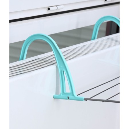 Drywall for linen on a radiator, 45 × 23.5 × 18 cm, color gray color-3