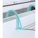 Drywall for linen on a radiator, 45 × 23.5 × 18 cm, color gray color